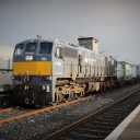 Irish Rail 071 class engine 085 in charge of the morning tanker service from Dublin Port to Ballina