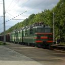 Freight train in Brest region. Photo: Dima Sugonyaev