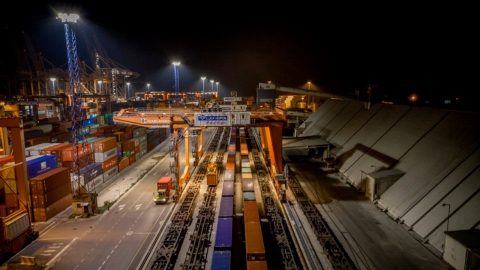 Container terminal in Port of Koper. Source: Port of Koper