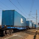 Container train in Russia, source: Wikipedia