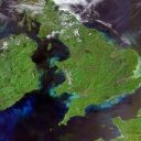 GB and Ireland from space