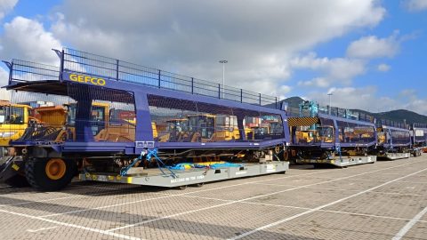 GEFCO car transporter wagons, source: GEFCO