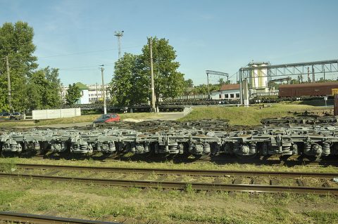 Gauge changing in Brest, Belarus