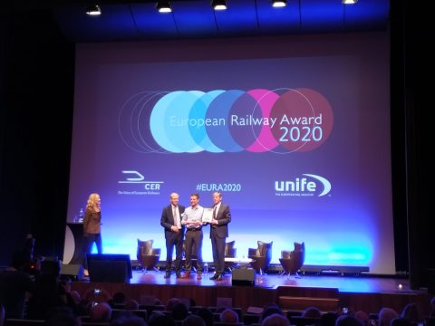 Geert Pauwels wins the European Railway Award 2020