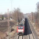 Freight train in Oberhausen