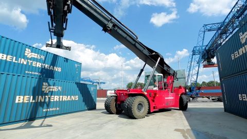 Kolyadichi intermodal terminal, source: Belintertrans