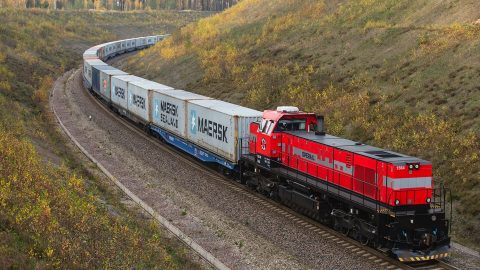 Operail container train, source: Operail