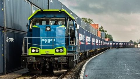 PKP Cargo container train, source: PKP Cargo