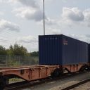 Railport Brabant, train on the way to China