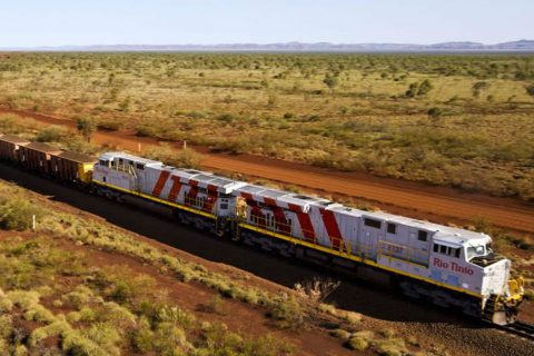 Rio Tinto's autonomous freight train