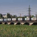 Russian train loaded with Maersk containers, source: Russian Railways (RZD)